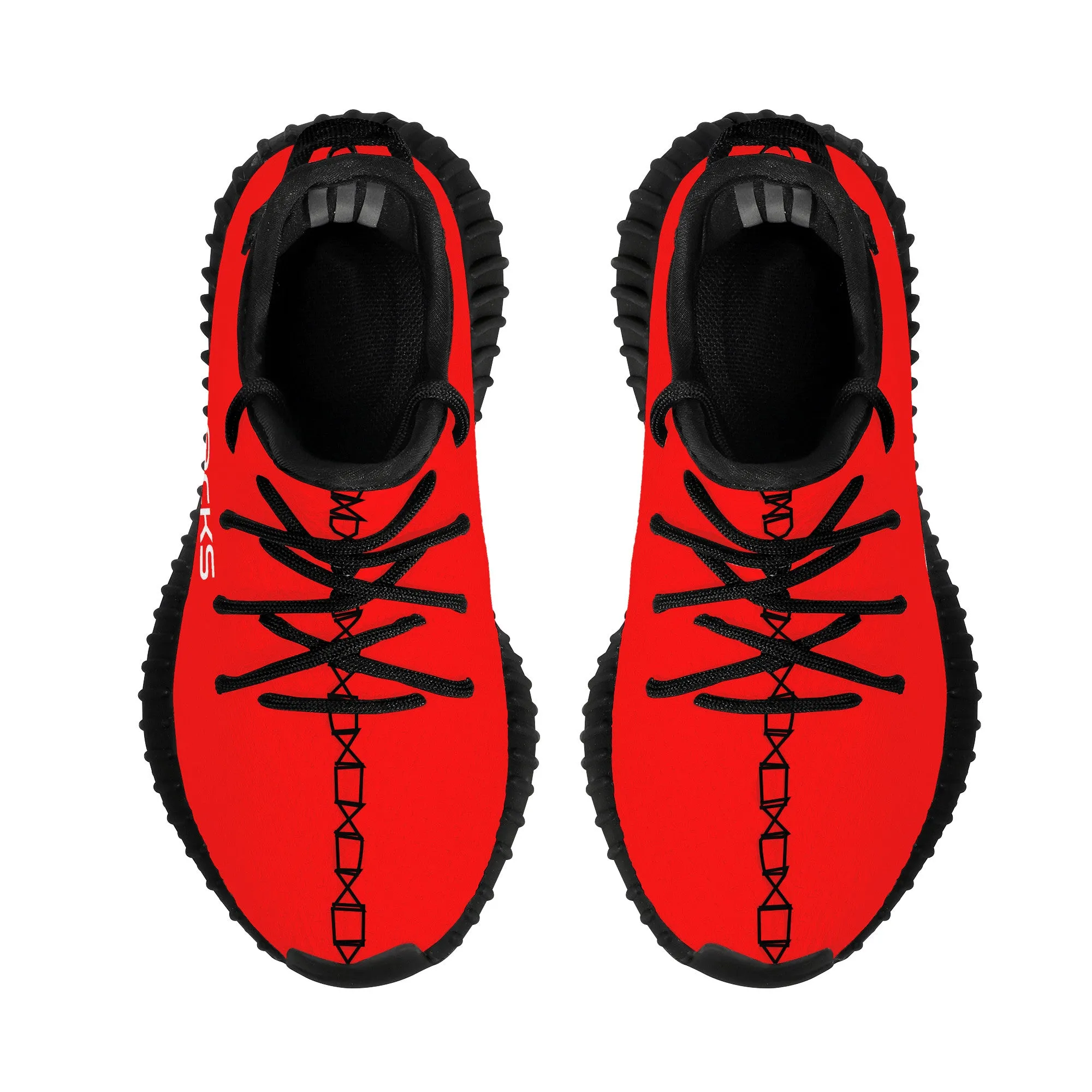 D18 Kids Mesh Knit Sneaker - Black
