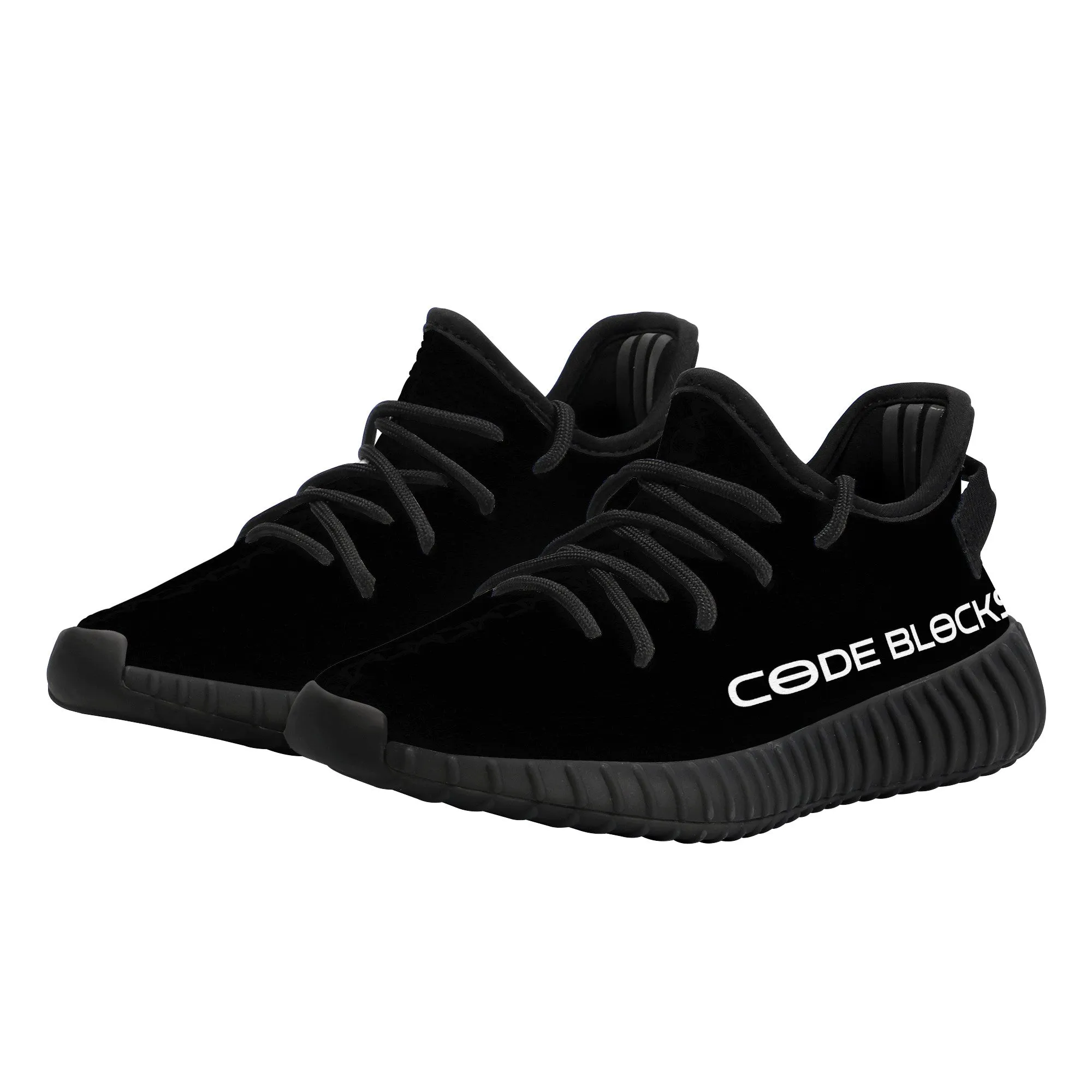 D18 Kids Mesh Knit Sneaker - Black
