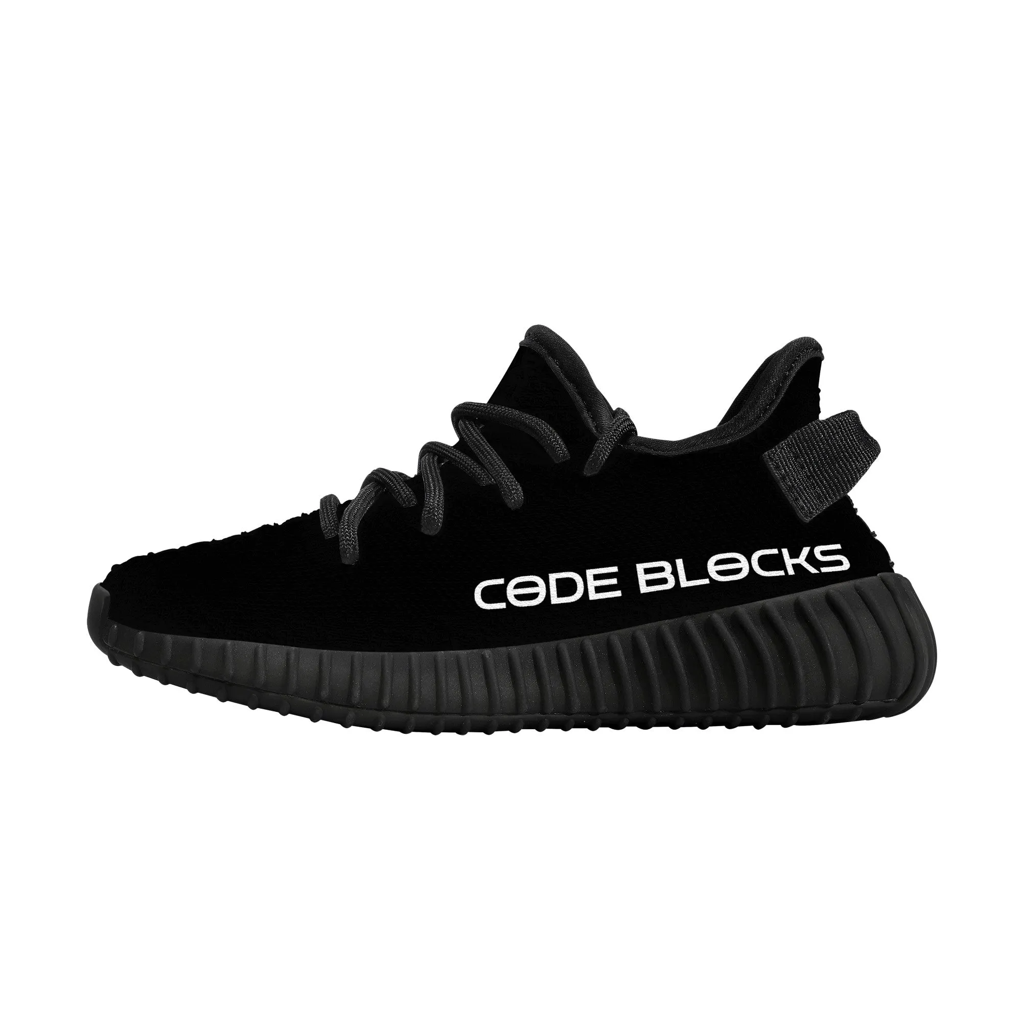 D18 Kids Mesh Knit Sneaker - Black