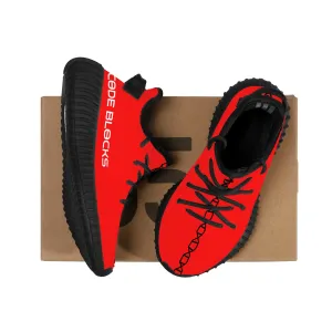 D18 Kids Mesh Knit Sneaker - Black