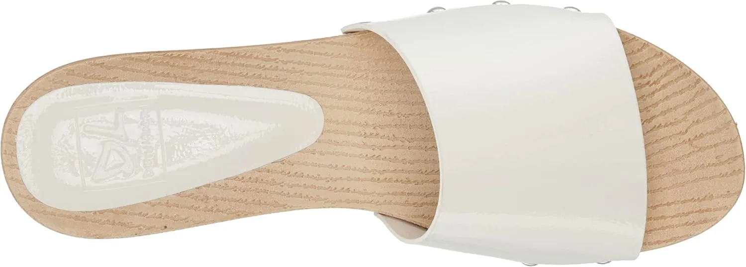 Dirty Laundry Women's Heidii Cloudy Patent Slide Sandal