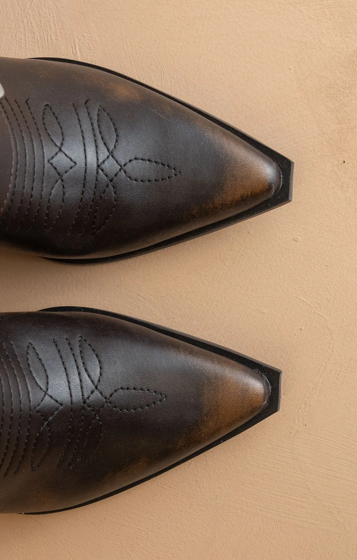 Dixie - Mules With Western Buckle Detail
