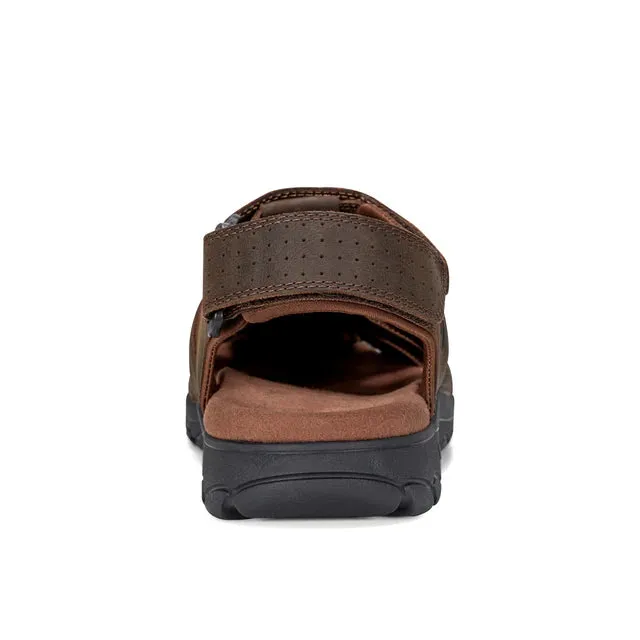Dunham Men's Norwood Casual Fisherman Sandals Dark Brown