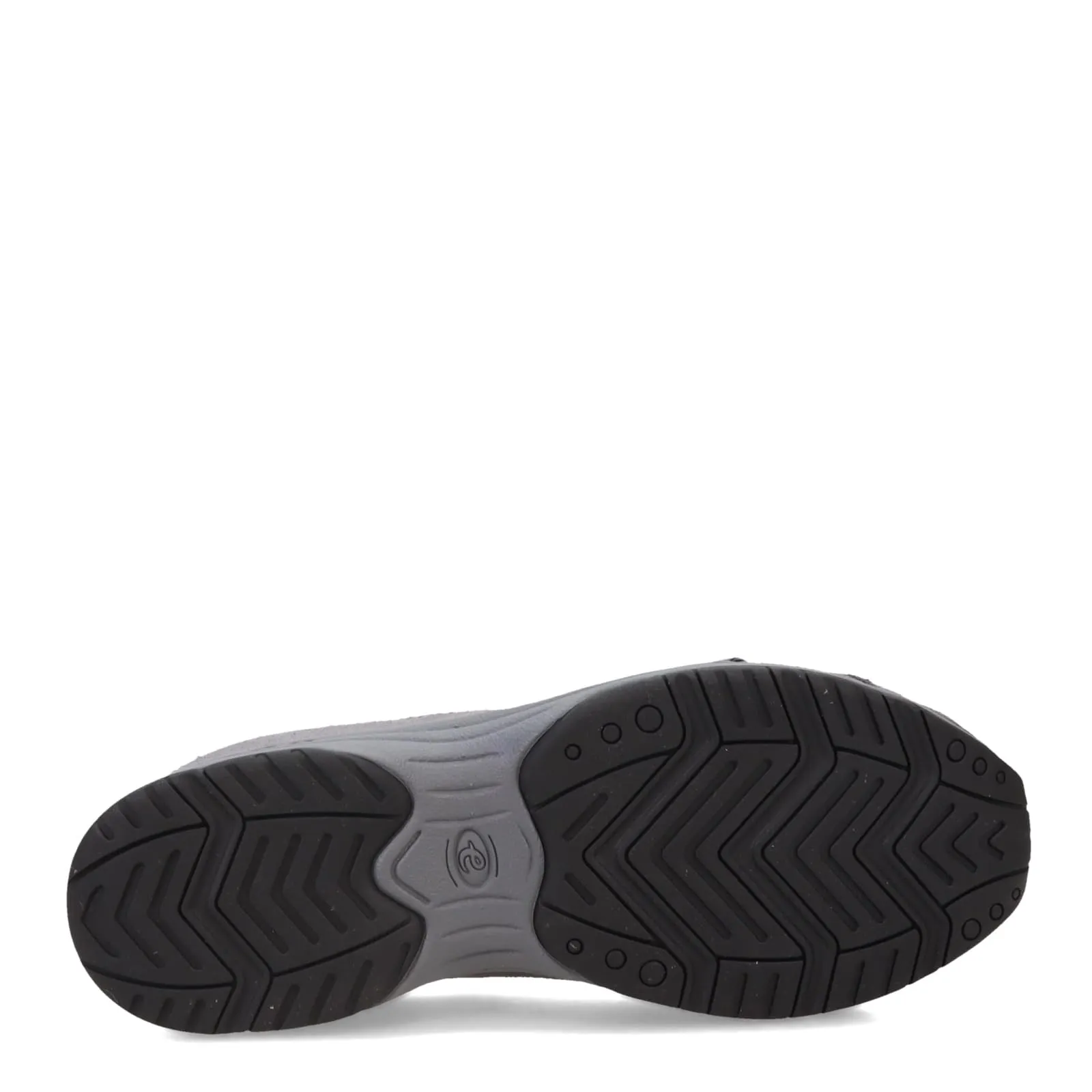 Easy Spirit Women's Traveltime Mule, Dark Grey Suede Multi, 8