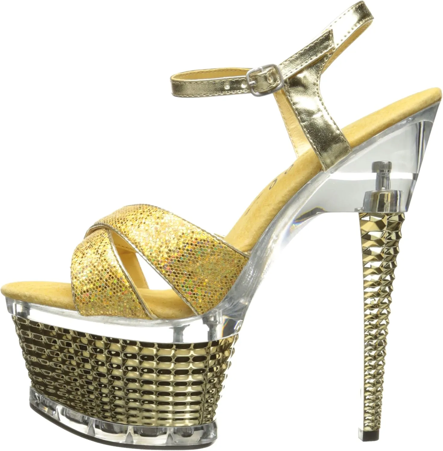 Ellie Shoes Women's 649-Disco Platform Sandal