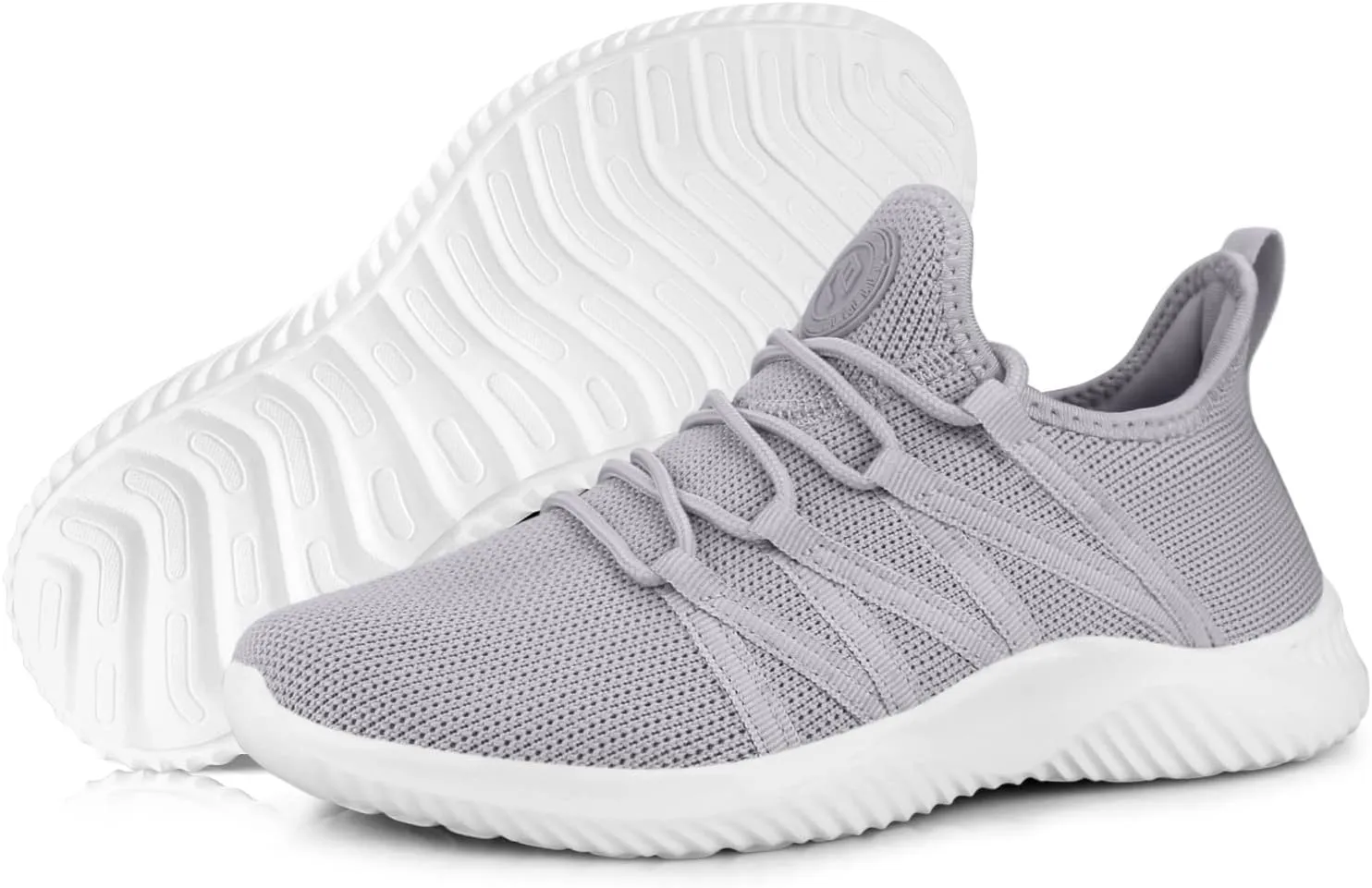 Feethit Womens Slip On Running Shoes Non Slip Walking Shoes Lightweight Gym Workout Shoes Breathable Fashion Sneakers