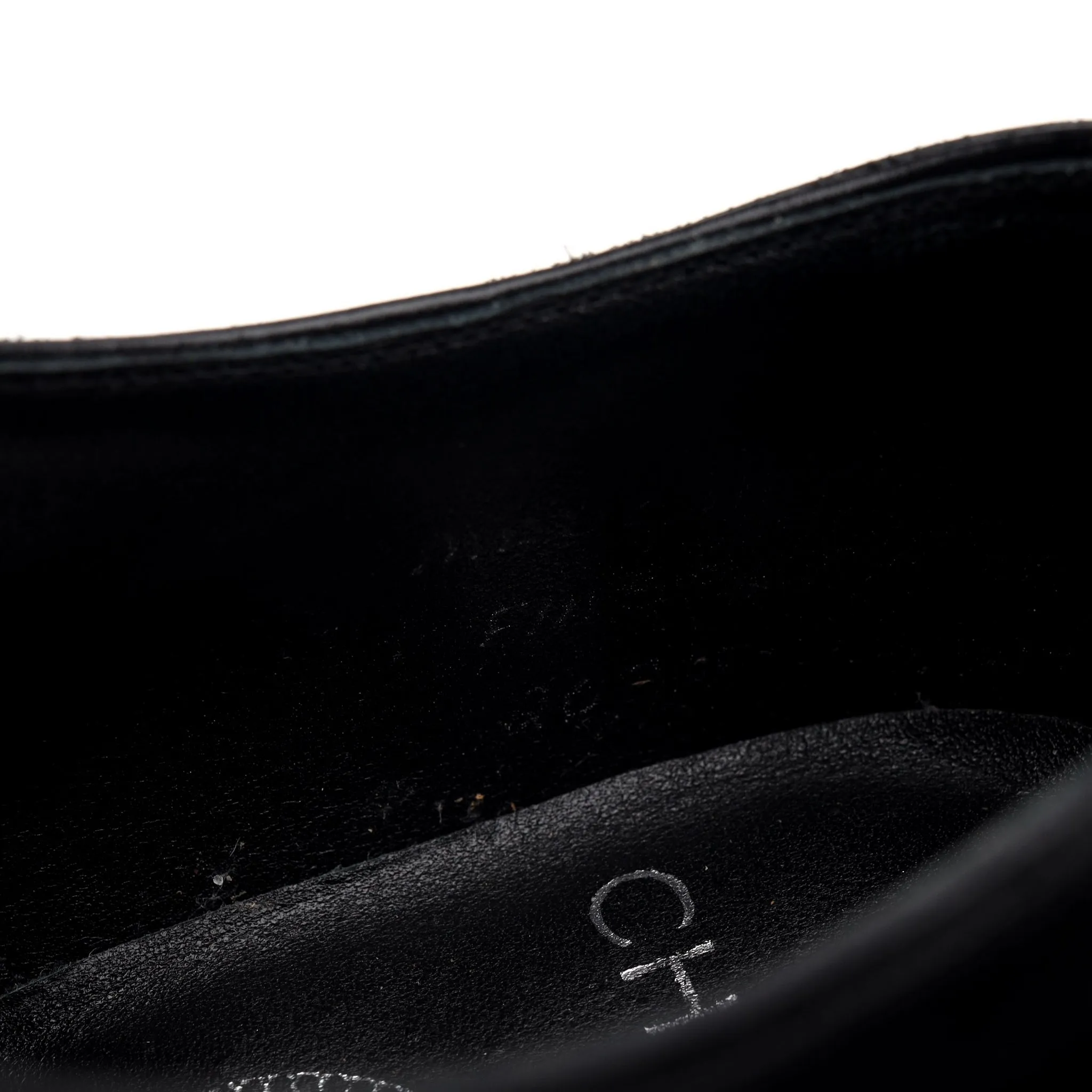 'Finsbury' Black Leather Oxford UK 6.5 F