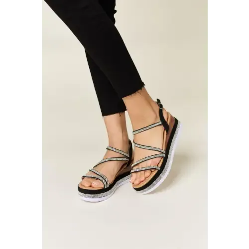 Forever Link Strappy Wedges