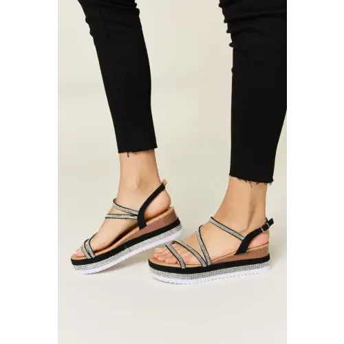 Forever Link Strappy Wedges