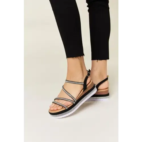Forever Link Strappy Wedges