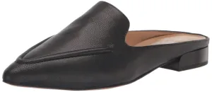 Franco Sarto Womens Sela Slip On Pointed Toe Mule, Black, 6.5