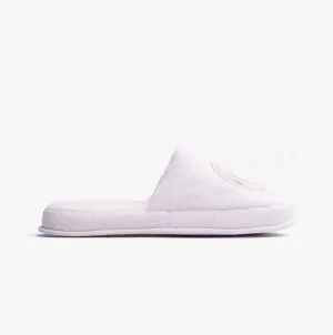 GANT CREST Unisex Mule Slippers White