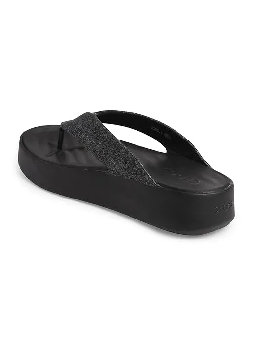 Getaway Platform Glitter Flip