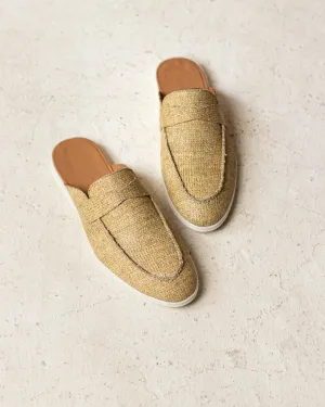 Heritage Mule Natural Raffia For Men 305