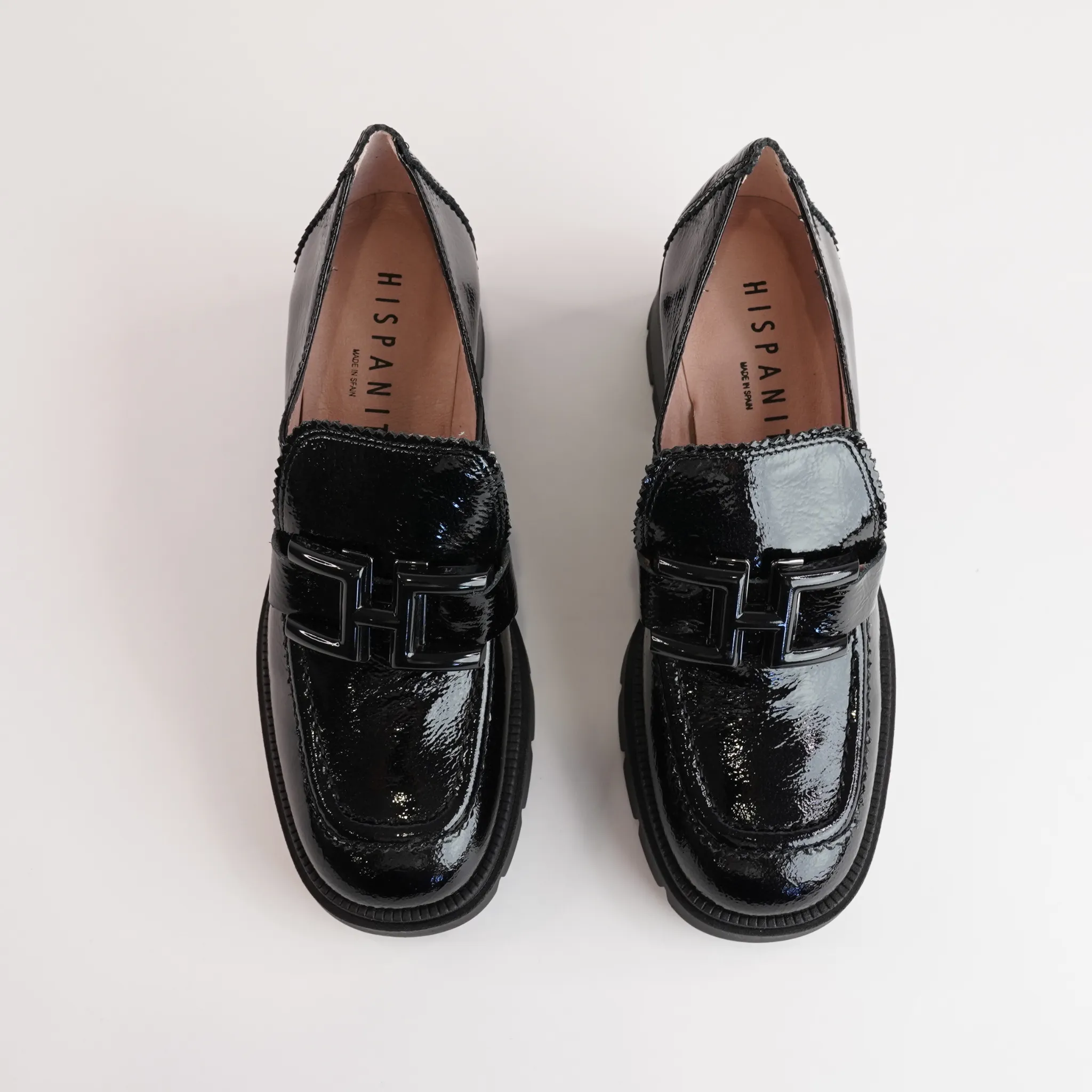 HI243604 Black Patent Leather Heels