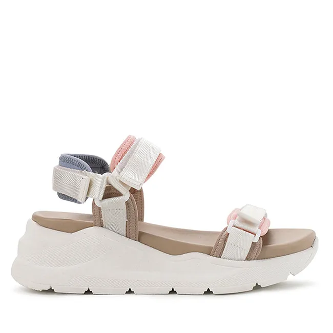 Hush Puppies Sandal Platform Wanita Fortuna Clio In White