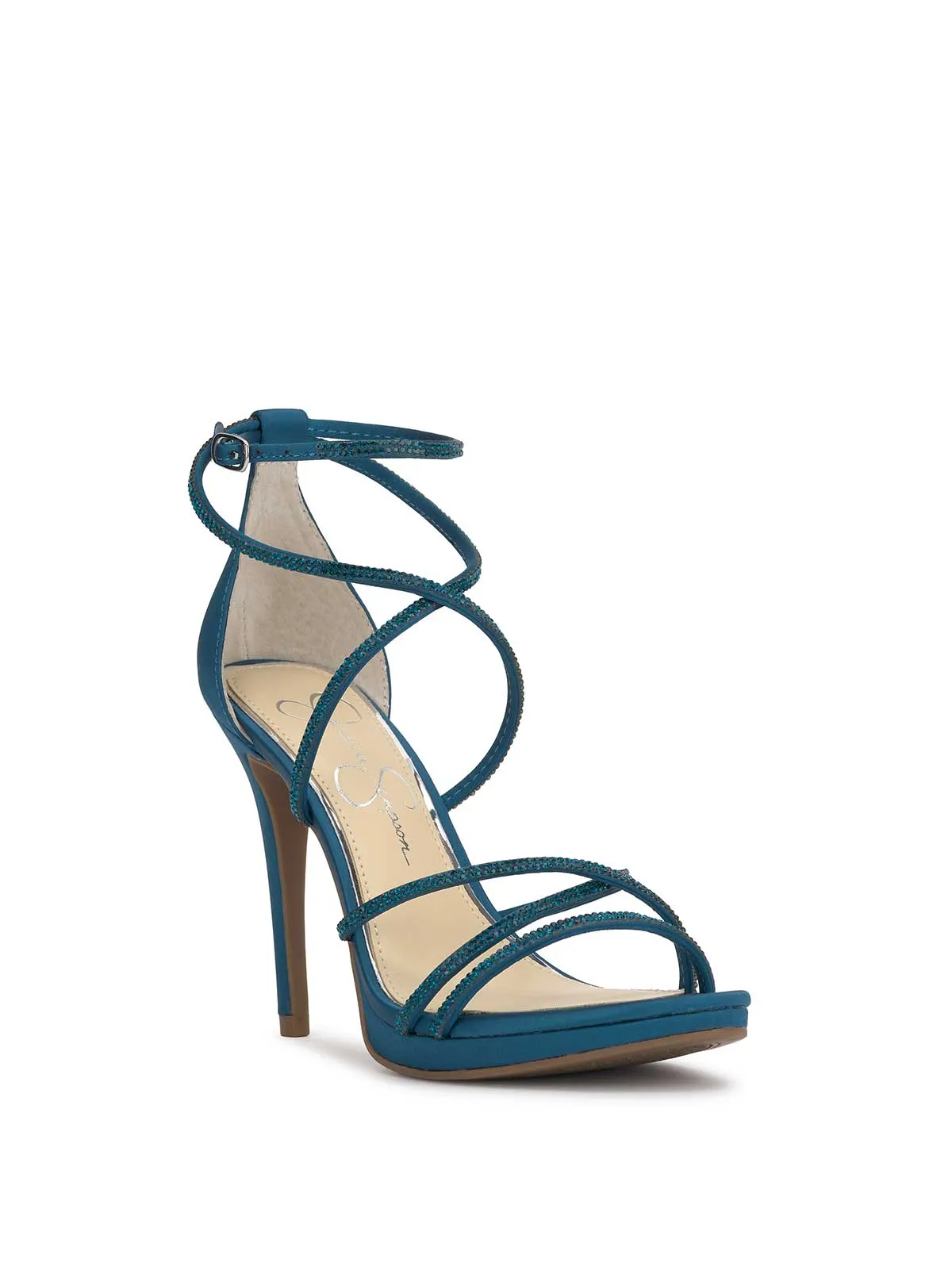 Jaeya High Heel in Teal