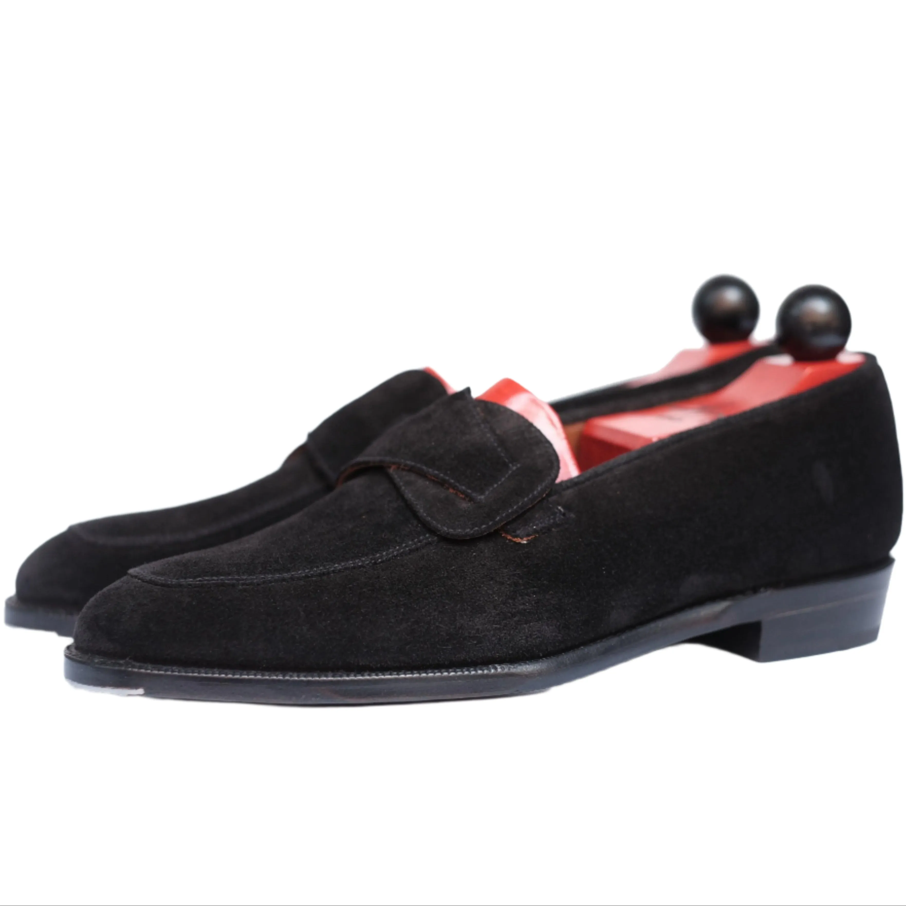 J.FitzPatrick Meridian - Black Suede Loafer