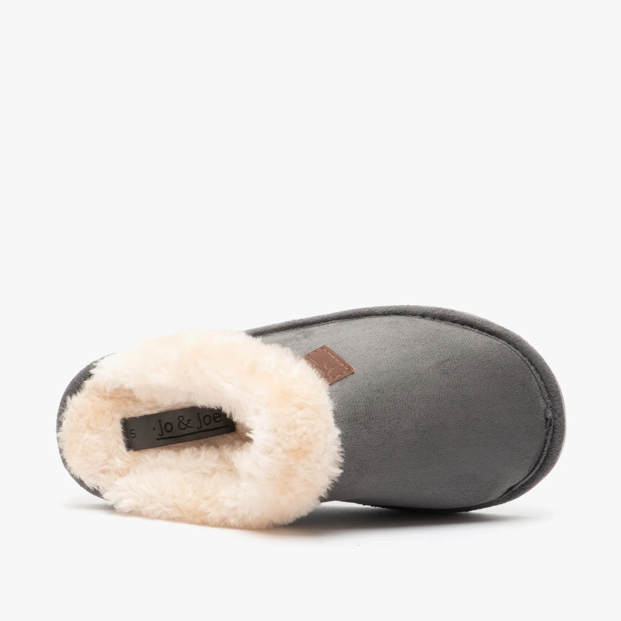 Jo & Joe WICKLOW Womens Mule Slippers Charcoal