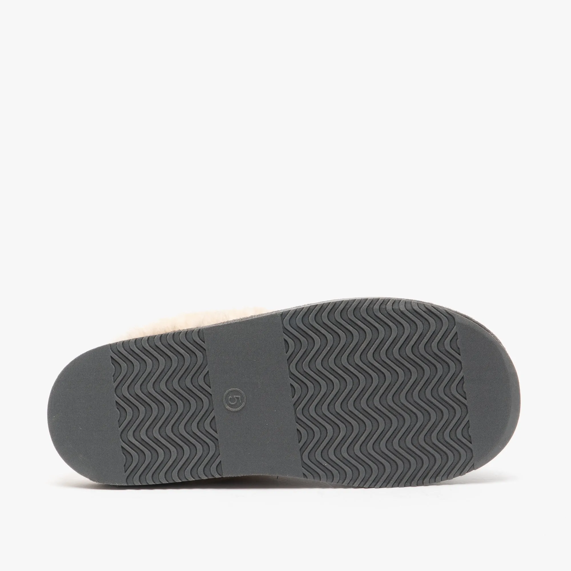 Jo & Joe WICKLOW Womens Mule Slippers Charcoal