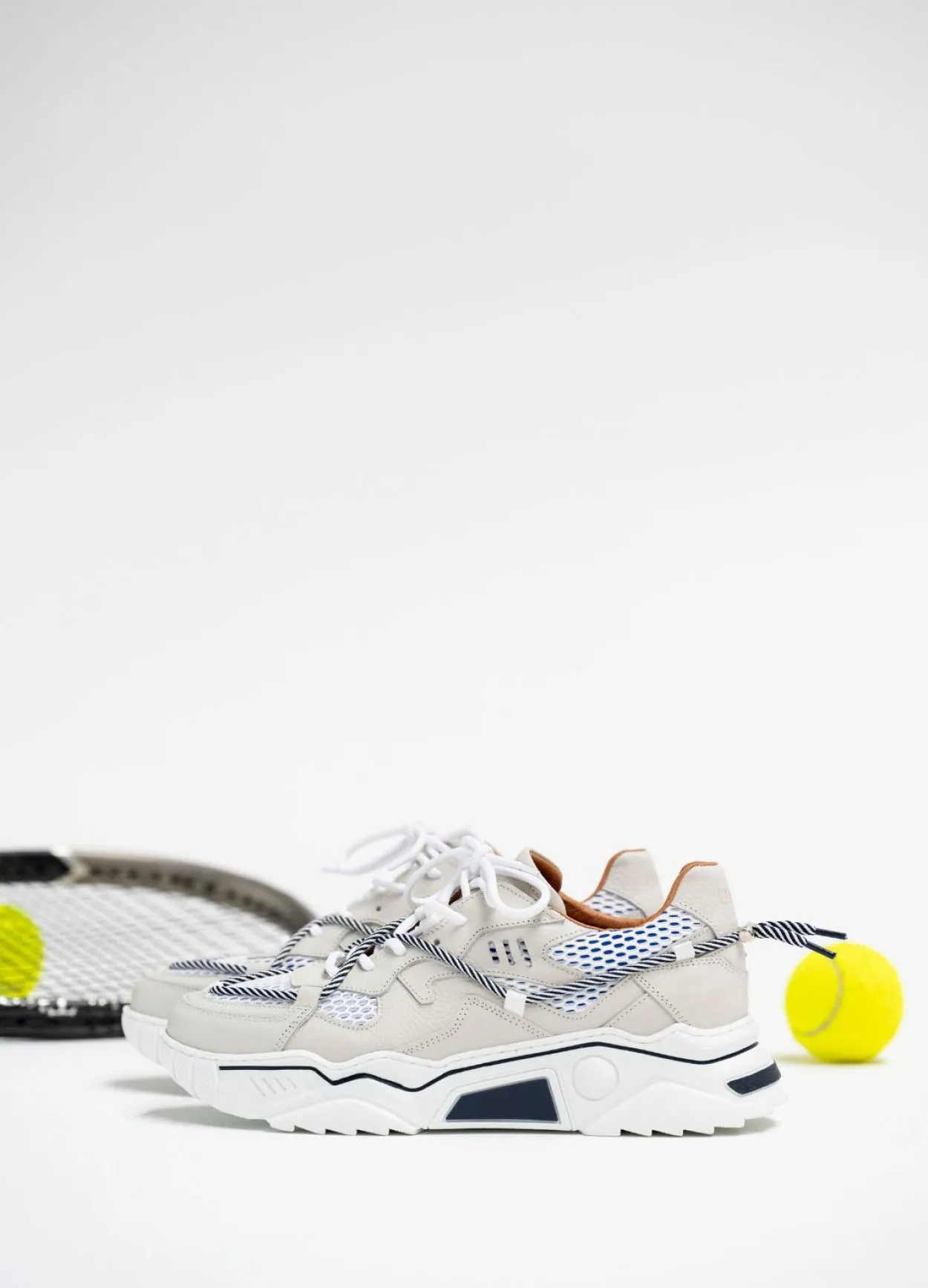 JUPITER MEN - Sneakers | Off white / Blue
