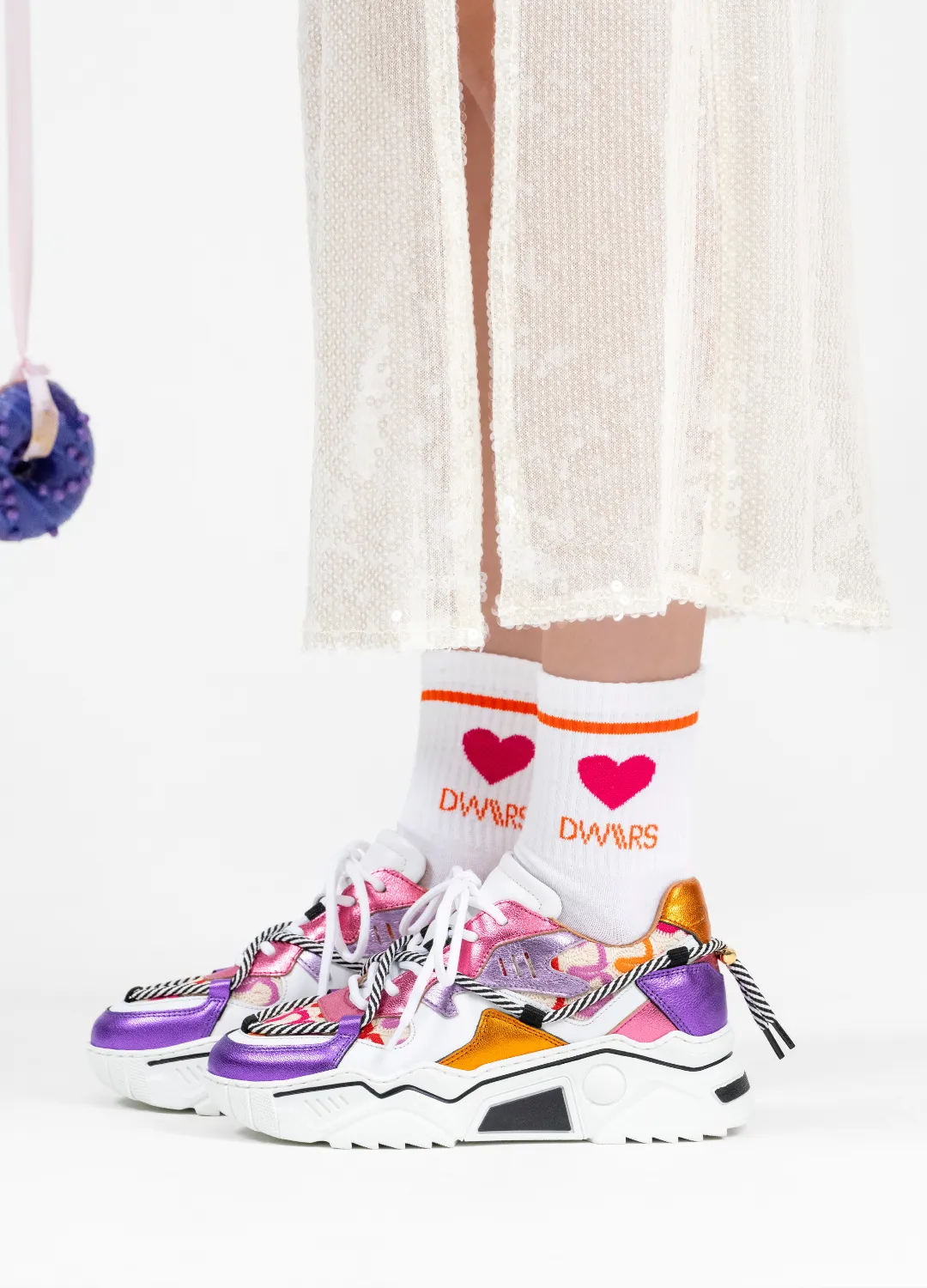 JUPITER metallic - Sneakers | Pink / Purple