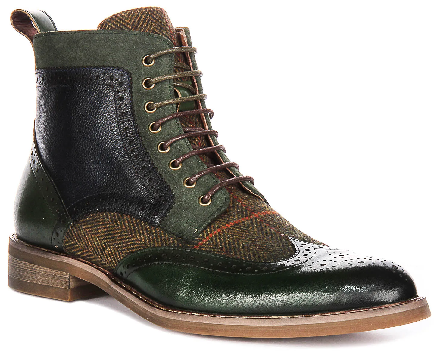 Justinreess England Teddy In Green For Men