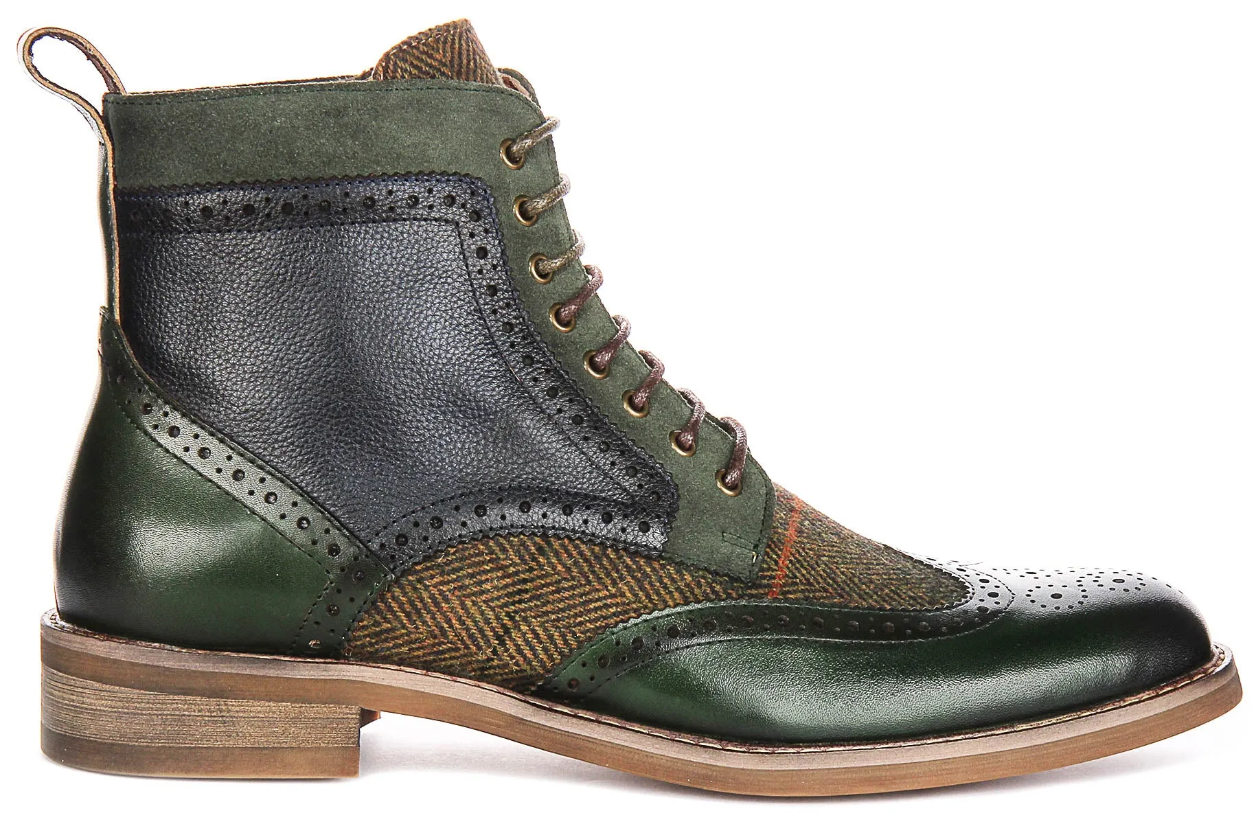 Justinreess England Teddy In Green For Men