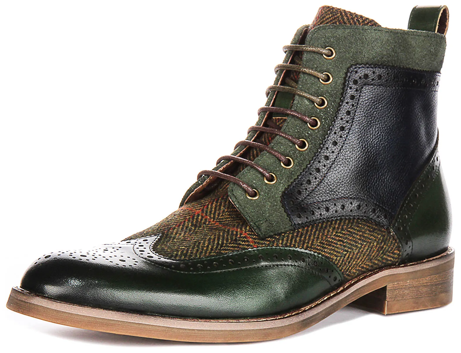 Justinreess England Teddy In Green For Men