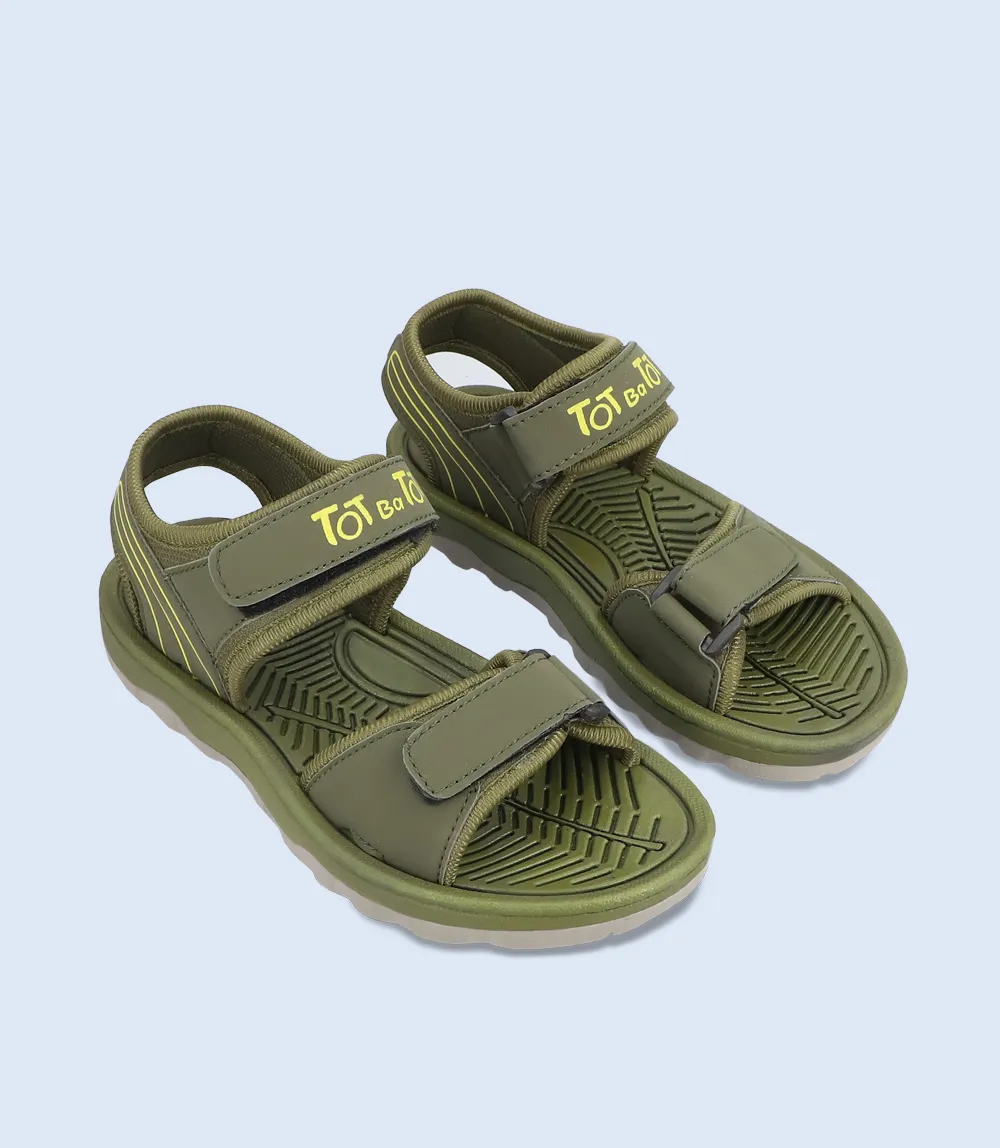 KB0158-GREEN-Boy Sandal