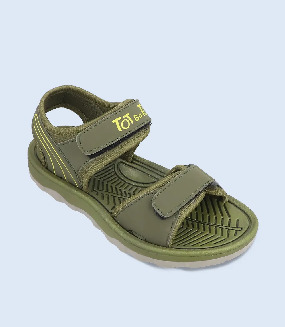KB0158-GREEN-Boy Sandal