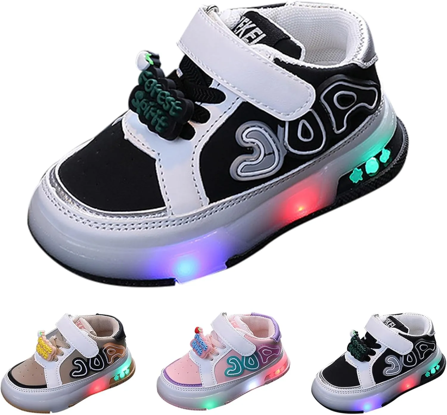 Kids Canvas Sneakers Girls and Boys Spring Summer and Autumn Children's Sports Shoes for Small Lightweight Running Shoes