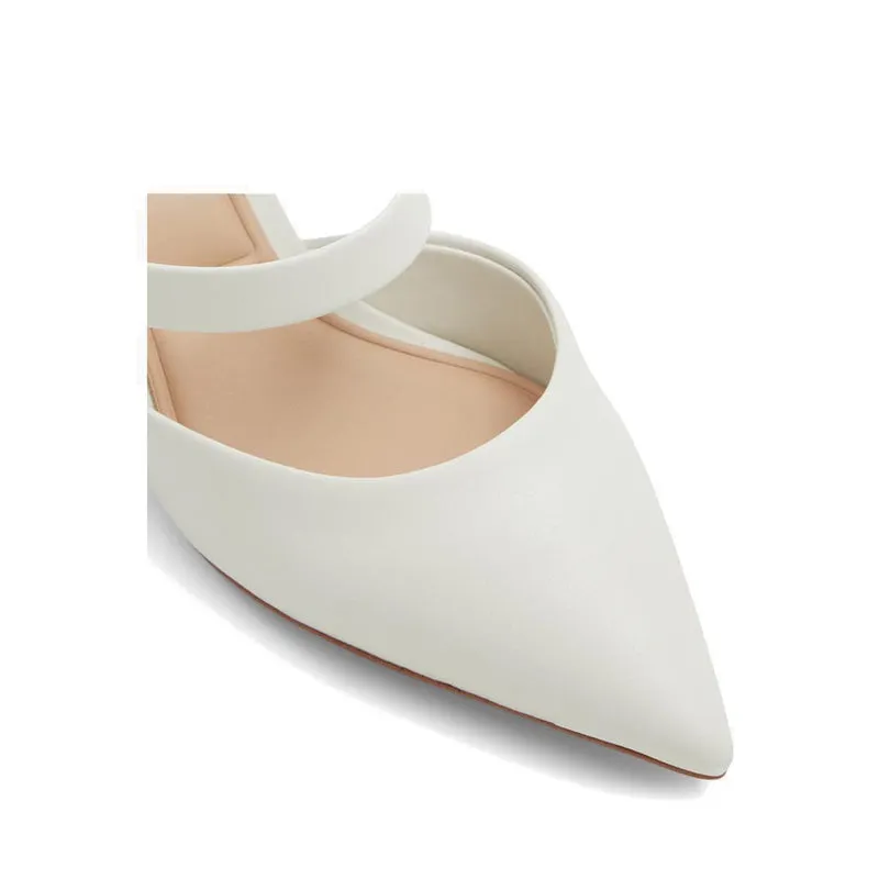 Kinski Women Heeled Mule - White/Bone