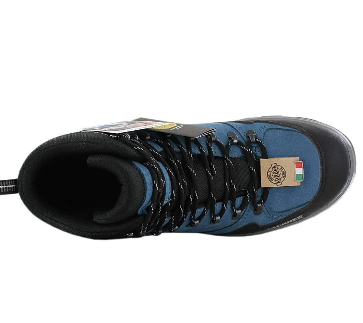 Lackner Kitzbühel Mission STX - SympaTex - Herren Trekking Schuhe Wanderschuhe Blau 6311