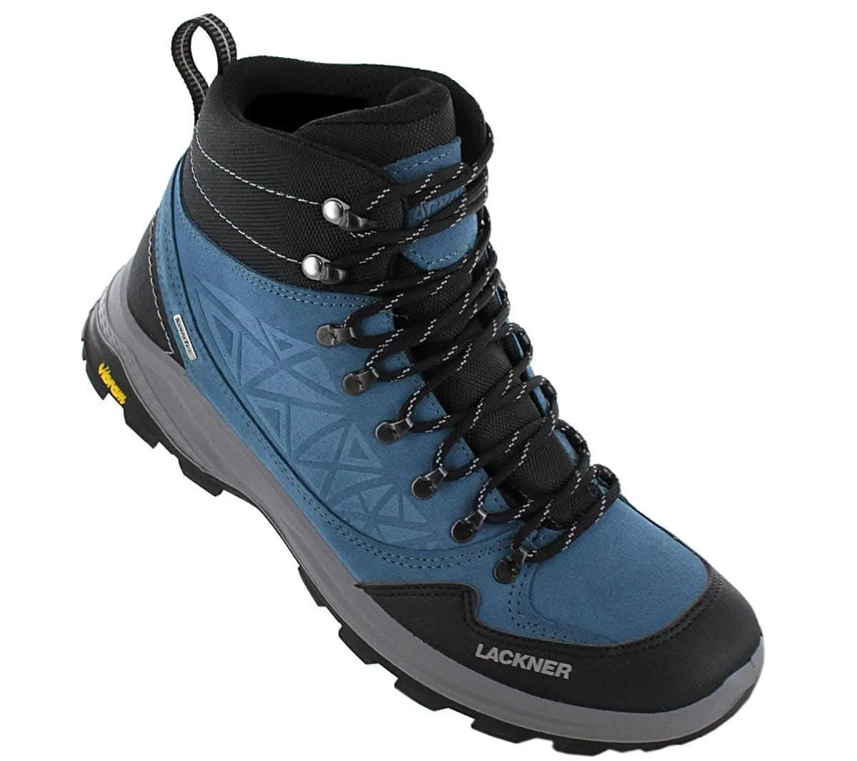 Lackner Kitzbühel Mission STX - SympaTex - Herren Trekking Schuhe Wanderschuhe Blau 6311