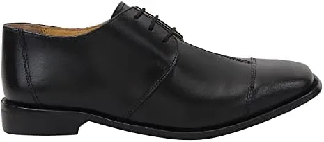 LIBERTYZENO Boys Animal Print Genuine Leather Kids Lace Up Oxford Dress Shoes for Prom Graduation