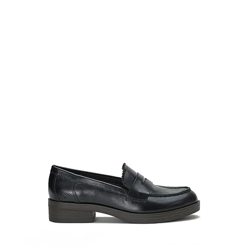 Lucky Brand Women's Floriss Loafer Flat, Black, 9