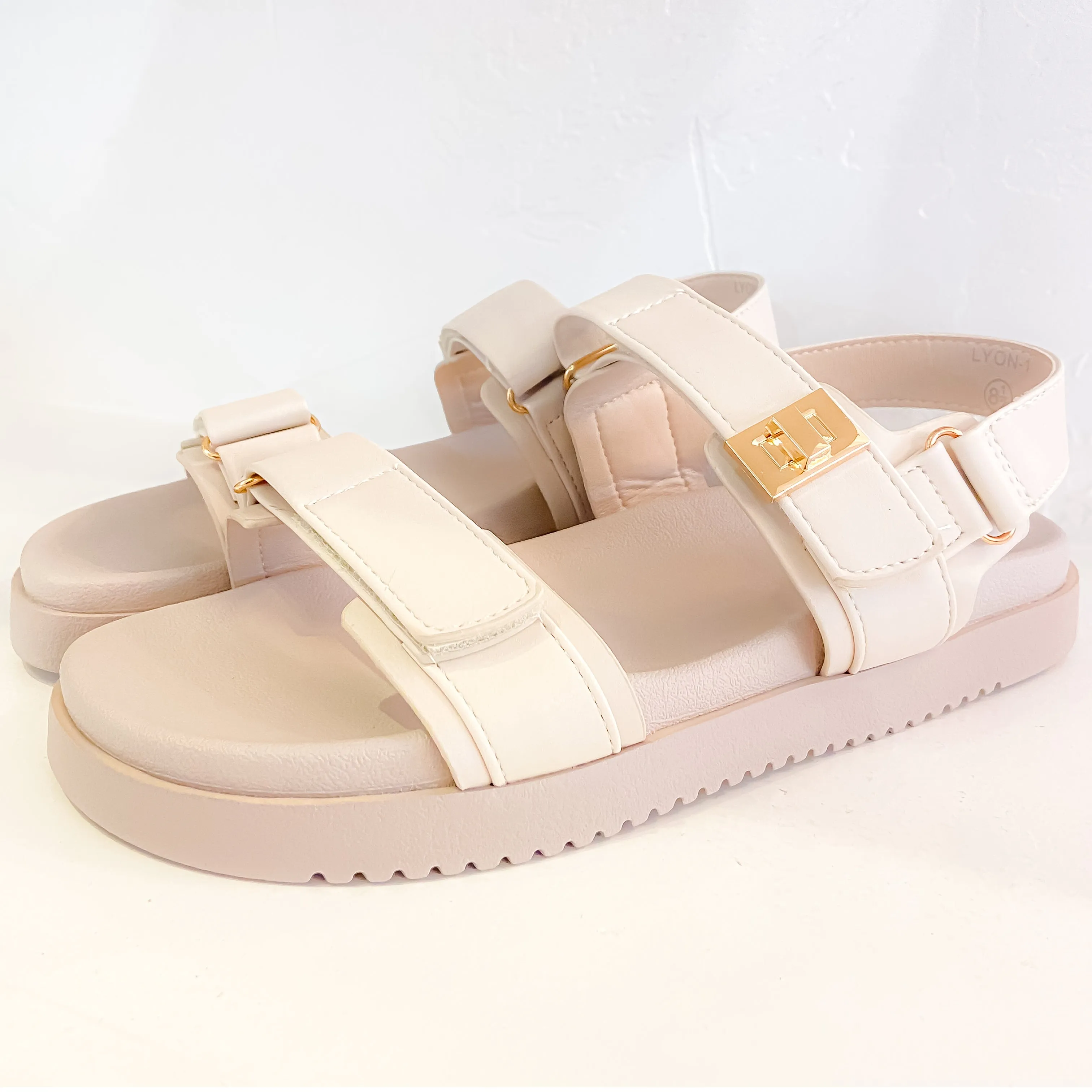 Lyon Double Strap Sandal