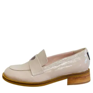 Marco Moreo Taupe Patent Loafer|MG1232JP