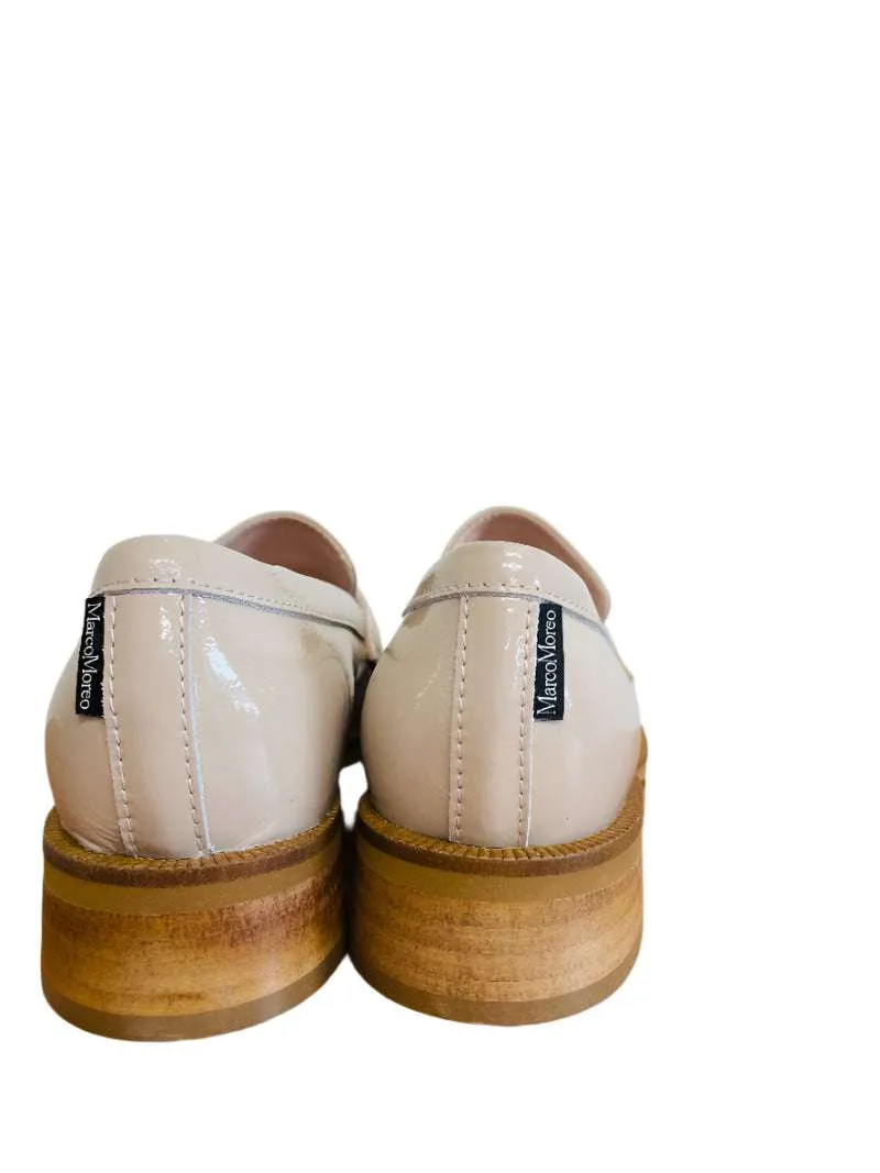 Marco Moreo Taupe Patent Loafer|MG1232JP