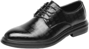 Men Classic Patent Leather Shoes Fashion Breathable Prom Business for Men's Outdoor Activities