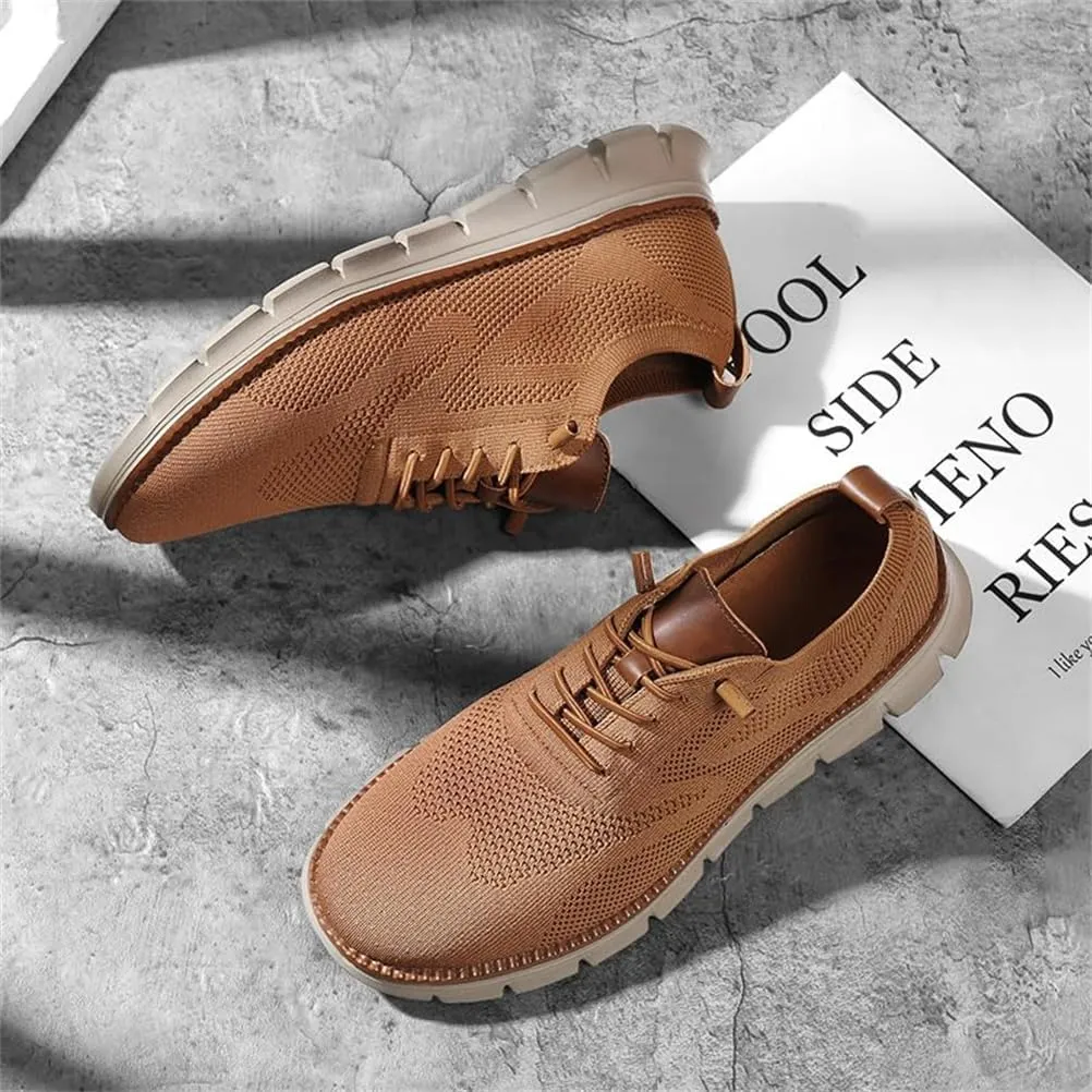 Mens Casual Dress Shoes,Breathable Lightweight Sports Shoes Mesh Shoes,Oxfords Lace Up Business Walking Shoes