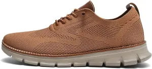 Mens Casual Dress Shoes,Breathable Lightweight Sports Shoes Mesh Shoes,Oxfords Lace Up Business Walking Shoes