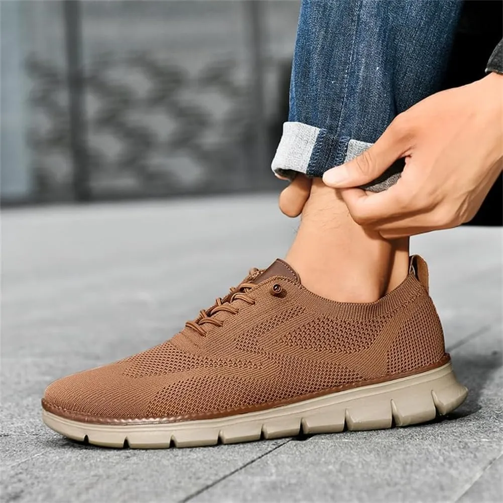 Mens Casual Dress Shoes,Breathable Lightweight Sports Shoes Mesh Shoes,Oxfords Lace Up Business Walking Shoes
