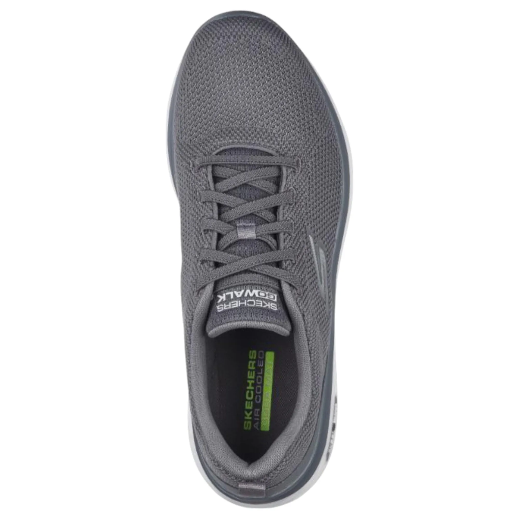Mens Skechers Go Walk Hyper Burst - Nanocore Grey Walking Shoes