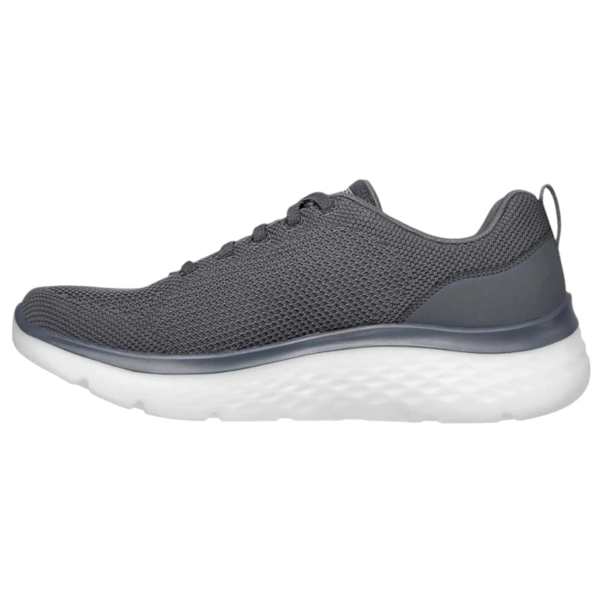 Mens Skechers Go Walk Hyper Burst - Nanocore Grey Walking Shoes