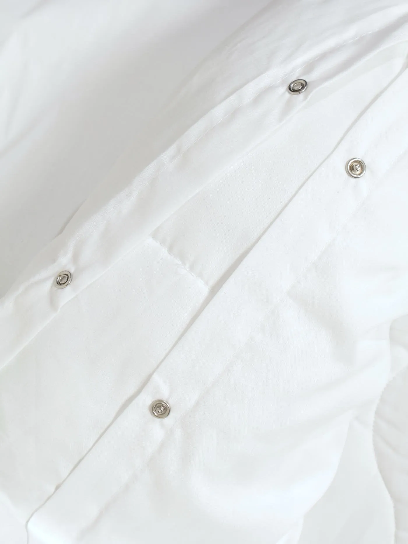 Modern Oxford Duvet Set - White