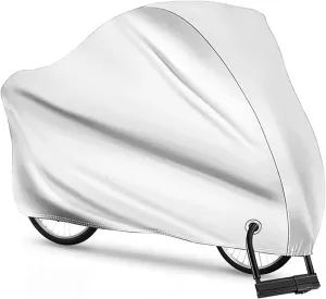 Motorcycle Cover for Daelim VS 125 Scooter Cycle Moped Cover Anti-UV Moped Cover with Lock Holes Windproof Buckle and Elastic Hem,A1-200x85x110