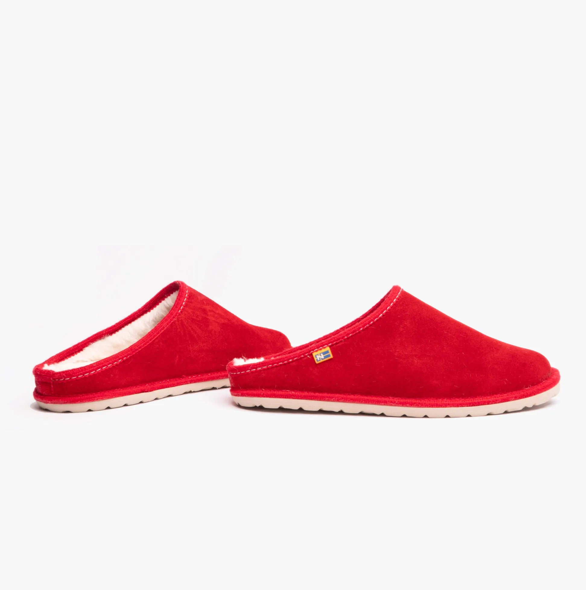 Nordikas AFELPADO CEREZA Womens Mule Slippers Cherry