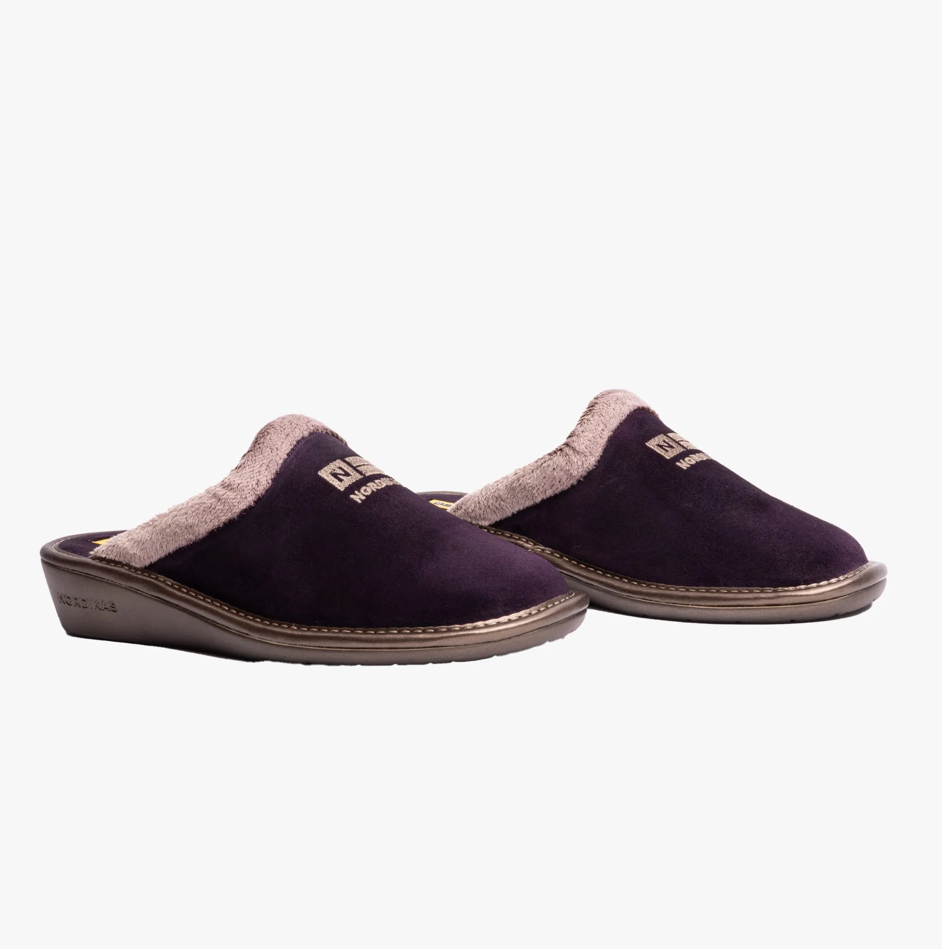 Nordikas AFELPADO PURPURA Womens Mule Slippers Purple